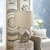 image:imageSignature Design by Ashley Edselham Table Lamp 25Inch Modern Cream