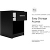 image:imageSignature Design by Ashley Finch 1 Drawer Nightstand Black Bedside TableBlack
