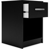 image:imageSignature Design by Ashley Finch 1 Drawer Nightstand Black Bedside TableBlack1