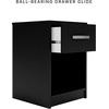 image:imageSignature Design by Ashley Finch 1 Drawer Nightstand Black Bedside TableBlack1