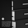 image:imageSignature Design by Ashley Finch 6Drawer Black Dresser Bedroom ChestBlack