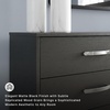 image:imageSignature Design by Ashley Finch 6Drawer Black Dresser Bedroom ChestBlack