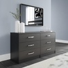 image:imageSignature Design by Ashley Finch 6Drawer Black Dresser Bedroom ChestBlack1