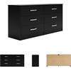 image:imageSignature Design by Ashley Finch 6Drawer Black Dresser Bedroom ChestBlack1