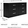 image:imageSignature Design by Ashley Finch 6Drawer Black Dresser Bedroom ChestBlack1