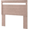 image:imageSignature Design by Ashley Flannia Modern Platform Headboard ONLY Full Grayish BrownBeige