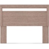 image:imageSignature Design by Ashley Flannia Modern Platform Headboard ONLY Full Grayish BrownBeige