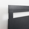 image:imageSignature Design by Ashley Flannia Modern Platform Headboard ONLY Full Grayish BrownBlack