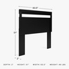 image:imageSignature Design by Ashley Flannia Modern Platform Headboard ONLY Full Grayish BrownBlack