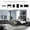 image:imageSignature Design by Ashley Flannia Modern Platform Headboard ONLY Full Grayish BrownBlack