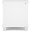image:imageSignature Design by Ashley Fortman White Nightstand 2 Drawer Storage Hardwood Solids and MDF Construction Traditional Wood Bedside Table 25 W