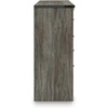 image:imageSignature Design by Ashley Frandern Casual Rustic Dresser With 6 SmoothGliding Drawers Meets ASTM International Safety Standards Wood and Decorative Laminate Gray