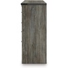 image:imageSignature Design by Ashley Frandern Casual Rustic Dresser With 6 SmoothGliding Drawers Meets ASTM International Safety Standards Wood and Decorative Laminate Gray