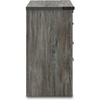 image:imageSignature Design by Ashley Frandern Rustic Nailhead 2Drawer Nightstand with USB Ports Dark Brown