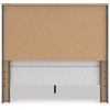 image:imageSignature Design by Ashley Frandern Rustic Panel Headboard with Nailhead Full Gray