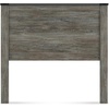 image:imageSignature Design by Ashley Frandern Rustic Panel Headboard with Nailhead Full Gray