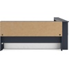 image:imageSignature Design by Ashley Full Bookcase Storage Floor Bed Frame Navy Blue