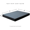 image:imageSignature Design by Ashley Full Box Spring 5 Inch Low Profile MetalFull
