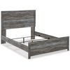 image:imageSignature Design by Ashley Full Sleigh Bed Cottage White FinishDark Gray
