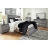 image:imageSignature Design by Ashley Full Sleigh Bed Cottage White FinishDark Gray