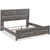 image:imageSignature Design by Ashley Full Sleigh Bed Cottage White FinishDark Gray