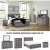 image:imageSignature Design by Ashley Full Sleigh Bed Cottage White FinishDark Gray
