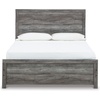 image:imageSignature Design by Ashley Full Sleigh Bed Cottage White FinishDark Gray