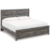 image:imageSignature Design by Ashley Full Sleigh Bed Cottage White FinishDark Gray
