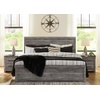 image:imageSignature Design by Ashley Full Sleigh Bed Cottage White FinishDark Gray