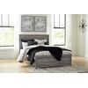 image:imageSignature Design by Ashley Full Sleigh Bed Cottage White FinishDark Gray