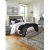 image:imageSignature Design by Ashley Full Sleigh Bed Cottage White FinishDark Gray