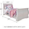 image:imageSignature Design by Ashley Full Sleigh Bed Cottage White FinishWhite
