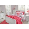 image:imageSignature Design by Ashley Full Sleigh Bed Cottage White FinishWhite