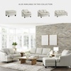 image:imageSignature Design by Ashley Genoa Contemporary Leather Match Upholstered Oversized Chair White