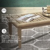 image:imageSignature Design by Ashley Gerianne Outdoor End Table Eucalyptus WoodCoffee Table
