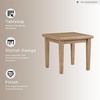 image:imageSignature Design by Ashley Gerianne Outdoor End Table Eucalyptus WoodEnd Table