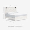 image:imageSignature Design by Ashley Gerridan Kids Full Size White Bed FrameWhiteBlack