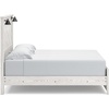 image:imageSignature Design by Ashley Gerridan Kids Full Size White Bed FrameWhiteBlack