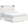 image:imageSignature Design by Ashley Gerridan Kids Full Size White Bed FrameWhiteBlack