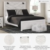 image:imageSignature Design by Ashley Gerridan Kids Full Size White Bed FrameWhiteBlack