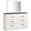 image:imageSignature Design by Ashley Gerridan Kids Full Size White Bed FrameWhiteGray