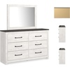 image:imageSignature Design by Ashley Gerridan Kids Full Size White Bed FrameWhiteGray