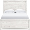 image:imageSignature Design by Ashley Gerridan Kids Full Size White Bed FrameWhiteGray
