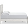 image:imageSignature Design by Ashley Gerridan Kids Full Size White Bed FrameWhiteGray