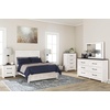 image:imageSignature Design by Ashley Gerridan Kids Full Size White Bed FrameWhiteGray