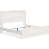image:imageSignature Design by Ashley Gerridan Kids Full Size White Bed FrameWhiteGray