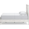 image:imageSignature Design by Ashley Gerridan Kids Full Size White Bed FrameWhiteGray