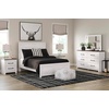 image:imageSignature Design by Ashley Gerridan Kids Full Size White Bed FrameWhiteGray