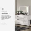 image:imageSignature Design by Ashley Gerridan Kids Full Size White Bed FrameWhiteGray