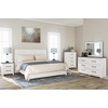 image:imageSignature Design by Ashley Gerridan Kids Full Size White Bed FrameWhiteGray